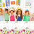 gisgfim 6 Pcs Art Paint Tablecloth, Party Supplies for Art Theme Birthday Decorations for Kids