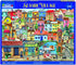 White Mountain - Seaside Village, 500 Piece Jigsaw Puzzle, Italy Puzzle, Hotel Puzzle