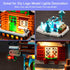 Upgraded LED Light Kit for Lego Icons Alpine Lodge Building Set, Music Version Compatible with Lego 10325