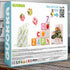 Quokka Montessori Wooden Blocks, 35 Realistic ABC Learning Baby Blocks for Toddlers 1-3, Stacking Alphabet Wood Toys