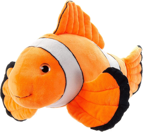 The Petting Zoo Clownfish Stuffed Animal Plushie, Gifts for Kids, Wild Onez