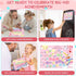 khlerox Reusable Magnetic Potty Training Chart, Made of EVA Foam - Includes Hanging Rope and Strong Double Sided Glue