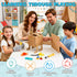 196 5 6 7 8 PCS Cardboard Cutter for Kids, Reusable Safe Cardboard Tools for Kids with Box, Gloves, Screws, Connectors