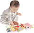 Mini-Apple Farm Soft Crinkle Book - Engaging Tactile Toy for Babies