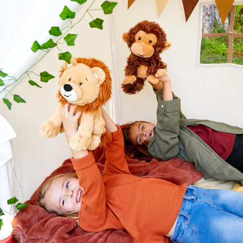 1 10 Inches Cuddle Barn - Crackin' Up Coco | Super Soft Animated Twirling Moving Monkey Stuffed Animal Plush Toy |