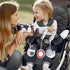 Black and White High Contrast Baby Toys for Newborn, Car Seat and Stroller Toys for 0-12 Months, Best Gift for Infants