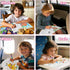 24 Pack 4-12 Set Kalysky Mini Coloring Books with Stackable Rainbow Crayons for Kids Ages | Birthday Party Favors