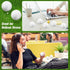 100 Pcs Mini Volleyball Stress Balls - Bulk Volleyball Party Favors, Tiny Foam Sports Balls with Storage Bag for Kids