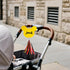 FAMCHAINS Stroller Identification Name Tag Pendant,Wood Hanger with Custom Name,Quickly Locate Your Stroller in Crowded