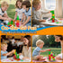 3+,Creative SKTMYY Mini Magnetic Tiles,Travel Magnetic Tiles with Metal Box,Car Airplane Travel Essentials for Kids