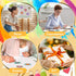 Vertintong 48 24 Pcs Sand Painting Mandala Coloring Craft Kits Mandala Sand Art Kits Pictures with Sands Options