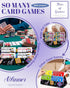 Playing Card Holder for Bingo - Card Holders for Canasta, Poker, and Casino Game Accessories