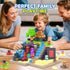 Set 4-8, 3+ Coodoo Magnetic Blocks, Build Mine Magnet World for Kids Ages Magnetic Tiles Toddler Outdoor Toy STEM