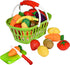 Playkidz: Fruit and Vegetables Basket Pretend Play Kitchen Food Educational Playset with