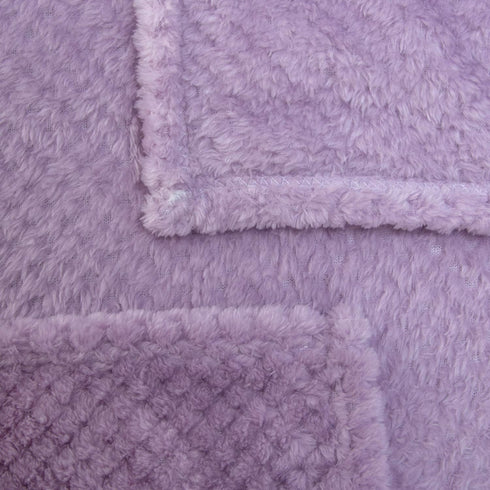 Fuzzy Blanket or Fluffy Blanket for Baby, Soft Warm Cozy Coral Fleece Toddler Receiving Blanket for Crib, Stroller,