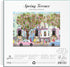 Galison Spring Terrace – 1000 Piece Joy Laforme Puzzle Featuring a Magnolia Neighborhood Day in Spring