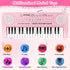 37 3-8 Kids Toddler Toy Piano Keyboard - Key Pianos for Kid Music Toys Instruments with Microphone | Unlock Musical