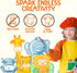 (18 1-8) TinyGeeks Jumbo Crayons Colors) Non-Toxic, Washable Crayons for Toddlers and Kids (Ages Easy-to-Hold - Ideal