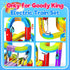 Set, 2-Pack Sets, Goody King Only Electric Train Not Fit with Magnetic Track, Replacement Electric Train Cars, USB