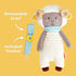 Woolbert Set 0 HABA The Ram Lovey - Stuffed Animals for Babies, Pacifier Clips, Sensory Toys & Baby Teething Toys Ideal