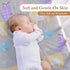 Moonybaby Baby Crib Sheet - 100% Organic Cotton Unisex for Standard Crib Toddler Mattresses (Jersey with Animal