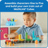 hand2mind Numberblocks Express Train MathLink Cubes Activity Set, Preschool Learning, Counting Blocks, Educational Toys