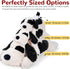 meowtastic Black & White Dog Weighted Stuffed Animals, 22 Inch 4.5 Pounds Plush Dog Stuffed Animals