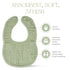 Pack 8 Baby Wrap Carrier and Muslin Bibs, of Bundled by Comfy Cubs