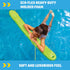Wow Sports Vacation Mode Molded Foam Pool Noodle - Green - for Pools & Lakes - Float Aid for Kids & Adults