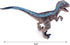 Gemini&Genius Dinosaur Toys Baby Velociraptor with Movable Jaw and Hands, Cake Topper, Collectible Action Figure