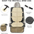 NEWFOM 2 Pack 600D Car Seat Protector for Child Car Seat, Baby Car Seat Covers with Mesh Pockets & Non-Slip Backing