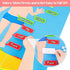 35 Pcs Body Parts Felt Board Set for Kids Preschool Learning Interactive Educational Storytelling Play Kit