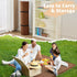 50 50 Tummy Waterproof Baby Play Mat for Floor Memory Foam * Cushion Playpen Playmat Time Crawling Mat Nursery Rug