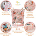 HappyVk - Baby Doll Carrier - Front and Back Carry Positions - Adjustable Straps- Pretend Play Toy for Girls