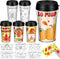 Yiyiring 12 Set Thanksgiving Crafts DIY Color Your Own 10 oz Coloring Cups