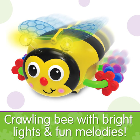 Crawl About Bee by The Learning Journey - Award Winning Crawling Toys for Babies 6-12 Months with Lights and Melodies