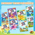 1-3, 2-4, 4-6, 5 YPLUS Paint with Water Books for Toddlers, Art Craft Toys Watercolor Painting Paper, Gift for Kids