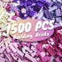 Classic Building Bricks Set, 1500 Pieces Bulk Small Blocks, Basic Building Blocks Compatible with All Major Brands
