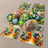 Dcurix 48 (Large(set3)) Pieces Thermo Heat Sleeves Easter Eggs Wraps Decorative Egg Easter Bunny and Chick Pattern