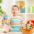 8" 6 Set Basket of Babies Plush Dolls, Plush Diversity Baby Dolls- Piece Interchangeable Clothes Stuffed Plush Figures