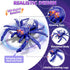 360 3 3-12 Infowush Wall Crawler Spider, Rechargeable Remote Control Robot Kids Toys, Rotating RC Wall Climbing Spider