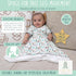 0-6 Swaddle Sack Arms Up, Allows Babies Hips to Move Freely, fits Newborn Babies Months, Arms in/Out Transition Swaddle