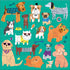 Mudpuppy Cats & Dogs - Tri Fold Magnetic Puzzles Featuring Two 20 Piece Cat and Dog Themed Artwork