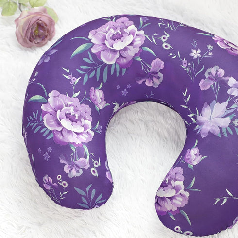 Nursing Pillow Cover, Breastfeeding Pillow Cover for Baby Girls Boys, Soft Stretchy Nursing Pillowcase for Infant
