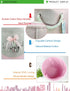 LANGYASHAN Canvas Laundry Basket Collapsible Organizer Storage Hamper for Boys Girls Toy Bins Gift Baskets (Pink Lace)