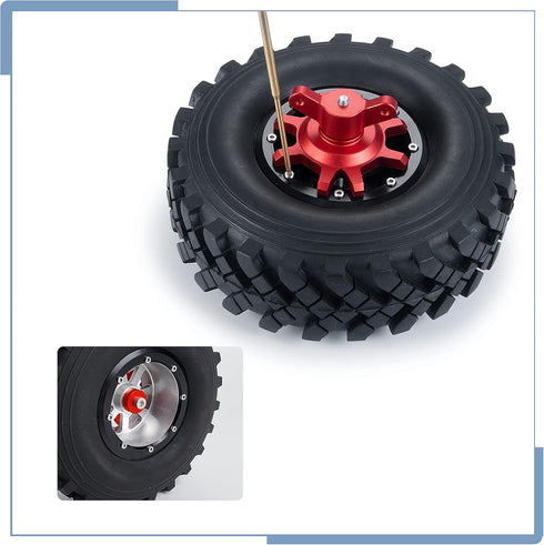 Zolikar RC Tires Tool 1.9 Tires 2.2 Crawler Tires Installation and Removal Tool Assembly for 1/10 Scale RC Crawler Car 1.9/2.2 Beadlock Wheels, Black