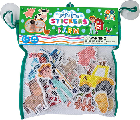 Buddy & Barney VARUN | Farm Bath Time Stickers - Bath Tub Fun for Kids