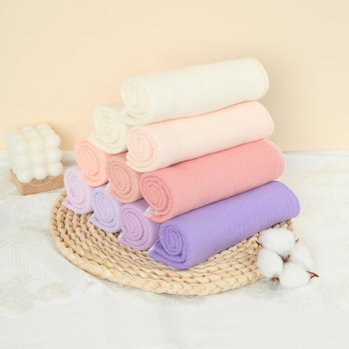 19" 9", 14-Pack Muslin Burp Cloths x Baby Burping Clothes, Large Extra Soft Absorbent for Unisex Newborn Boys