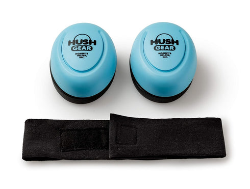Mommy's Helper Hush Gear Noise Cancelling Headphones for Infants, Ear Protection (Blue)