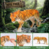 FRUSE Safari Animals Figures Toys, 12PCS Wild Zoo Animals Figurines, Realistic African Jungle Animals Playset for Kids